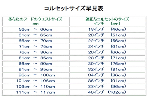 オーバーバストコルセット Ｃ１１０ 黒色サテン １８インチ（４６ｃｍ